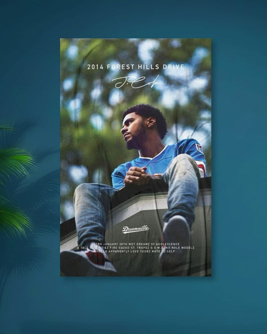JCOLE| 2014 FOREST HILL DRIVE| ALBUM COVER