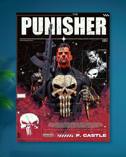 PUNISHER | SKULL SYMBOL | WALL VIBES EDITION