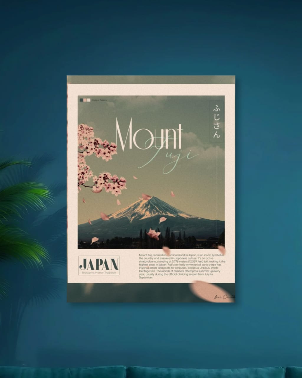 MOUNT FUJI JAPAN| ROOM DECOR