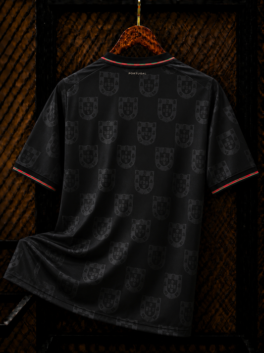 Portugal Stealth Black Jersey (Premium Edition)