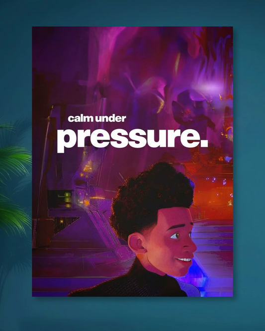 SPIDERMAN|MILES MORALES| SPIDER-MAN INTO THE SPIDER VERSE| CALM UNDER PRESSURE