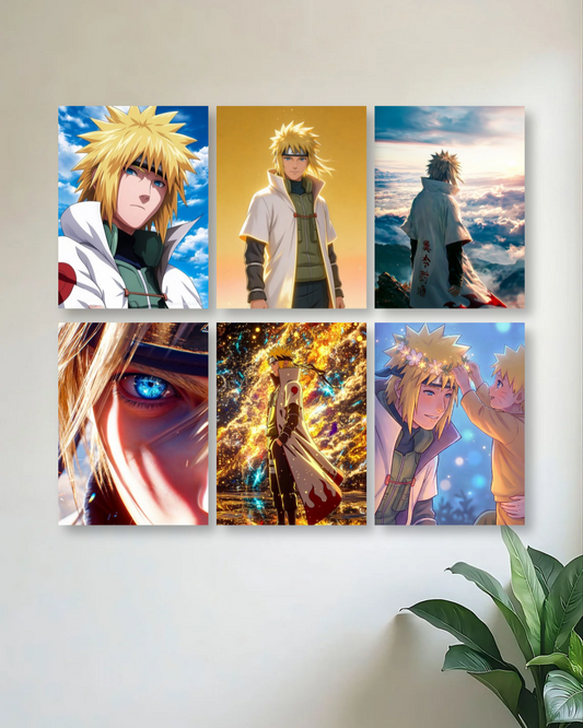 MINATO NAMIKAZE | YELLOW FLASH SPEED | PREMIUM PRINTS