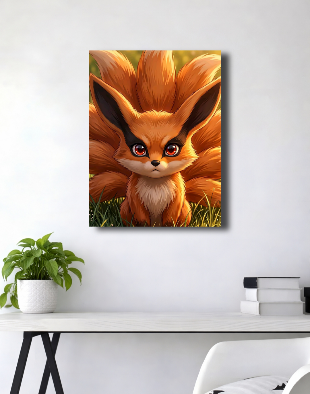 Baby Kurama | Tiny Tailed Beast | Premium Quality Poster