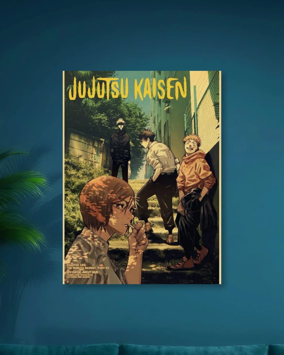 JUJUTSU KAISEN|JJK GANG SINGLE POSTER | SORCERERS RISE