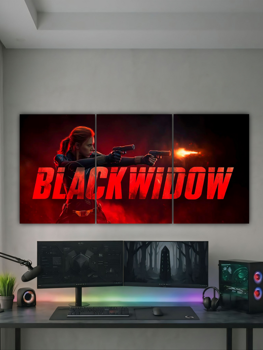 BLACK WIDOW SPY LEGEND || SPLIT POSTER