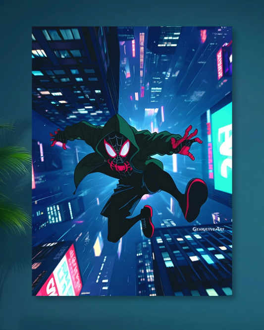 SPIDERMAN|MILES MORALES|CITY LIGHTS