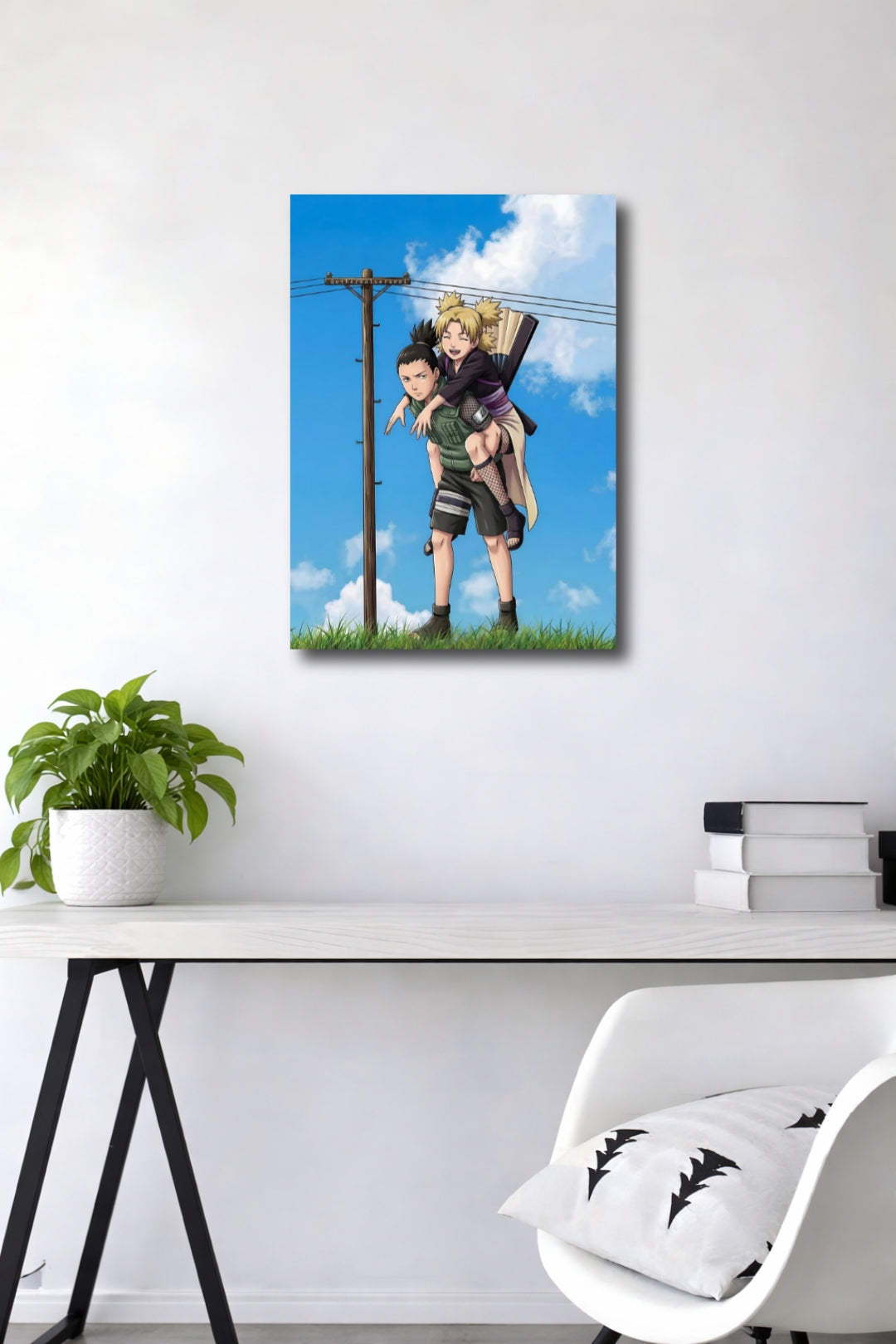 Shikamaru & Temari | Strategic Duo | Premium Quality Poster