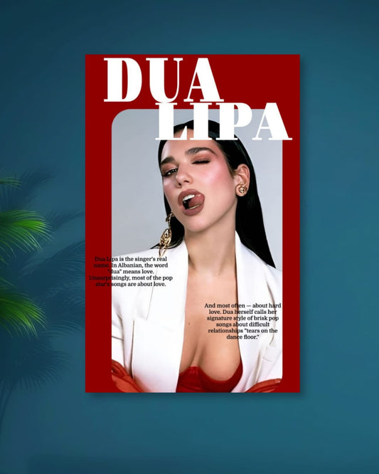 DUA LIPA| RED COVER