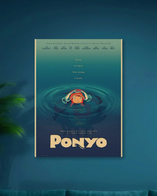 PONYO | MAGICAL UNDERWATER WORLD | PREMIUM PRINTS