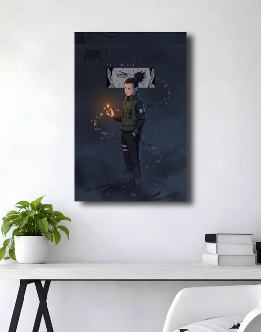 Shikamaru | Lazy Genius | Premium Quality Poster