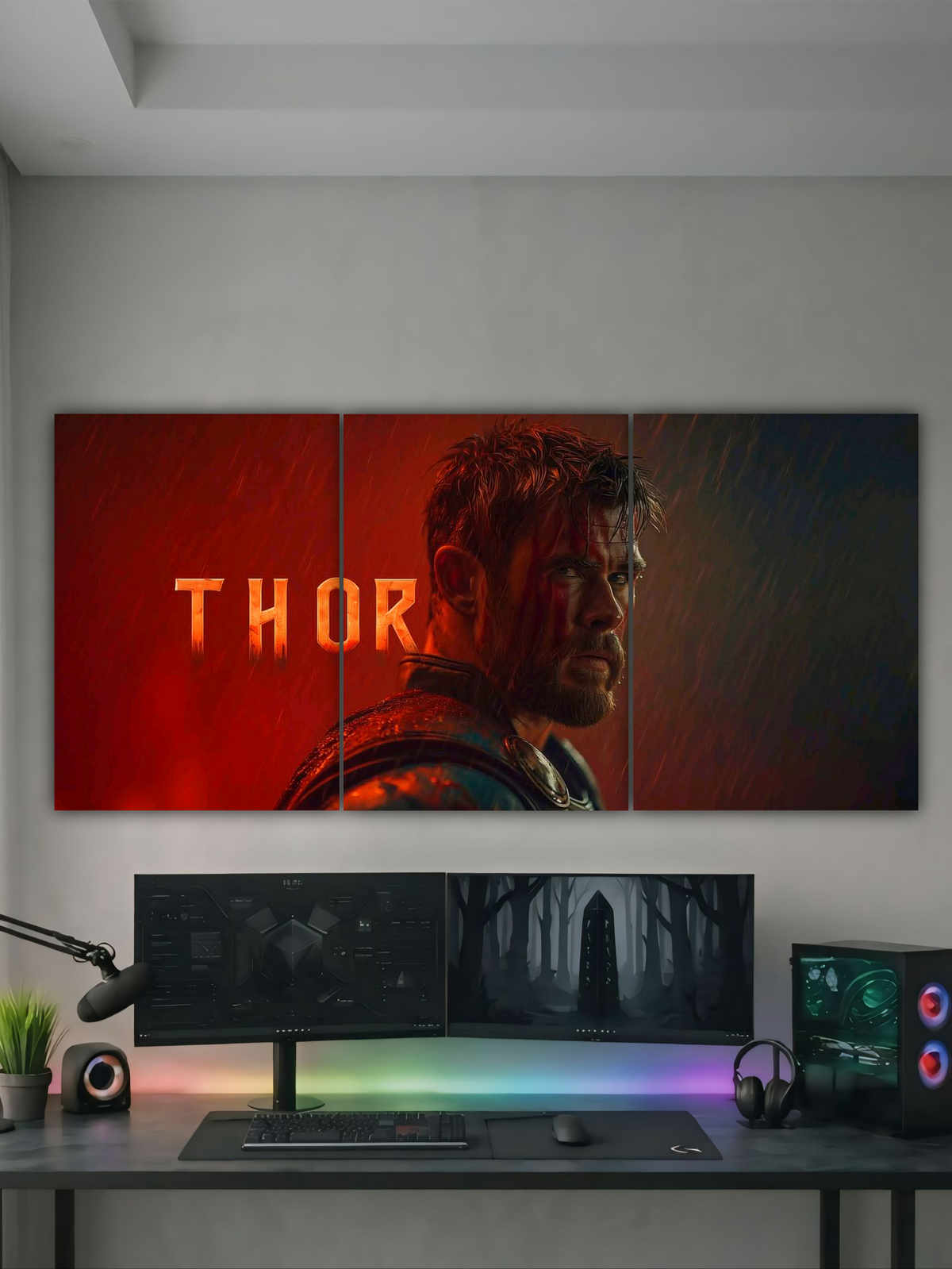 THOR HEROIC FORCE || SPLIT POSTER
