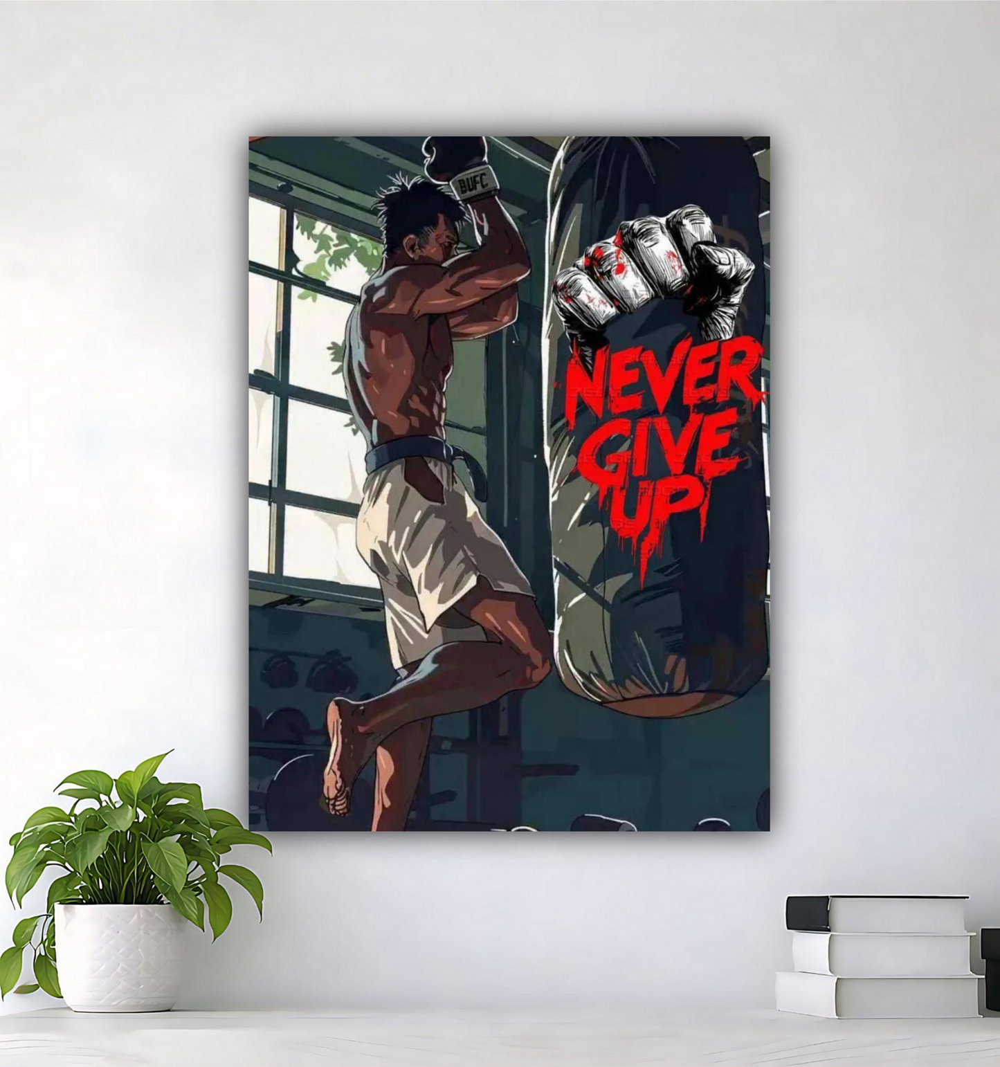 NEVER GIVE UP MOTIVATION || SINGLE POSTER