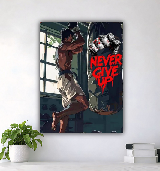 NEVER GIVE UP MOTIVATION || SINGLE POSTER