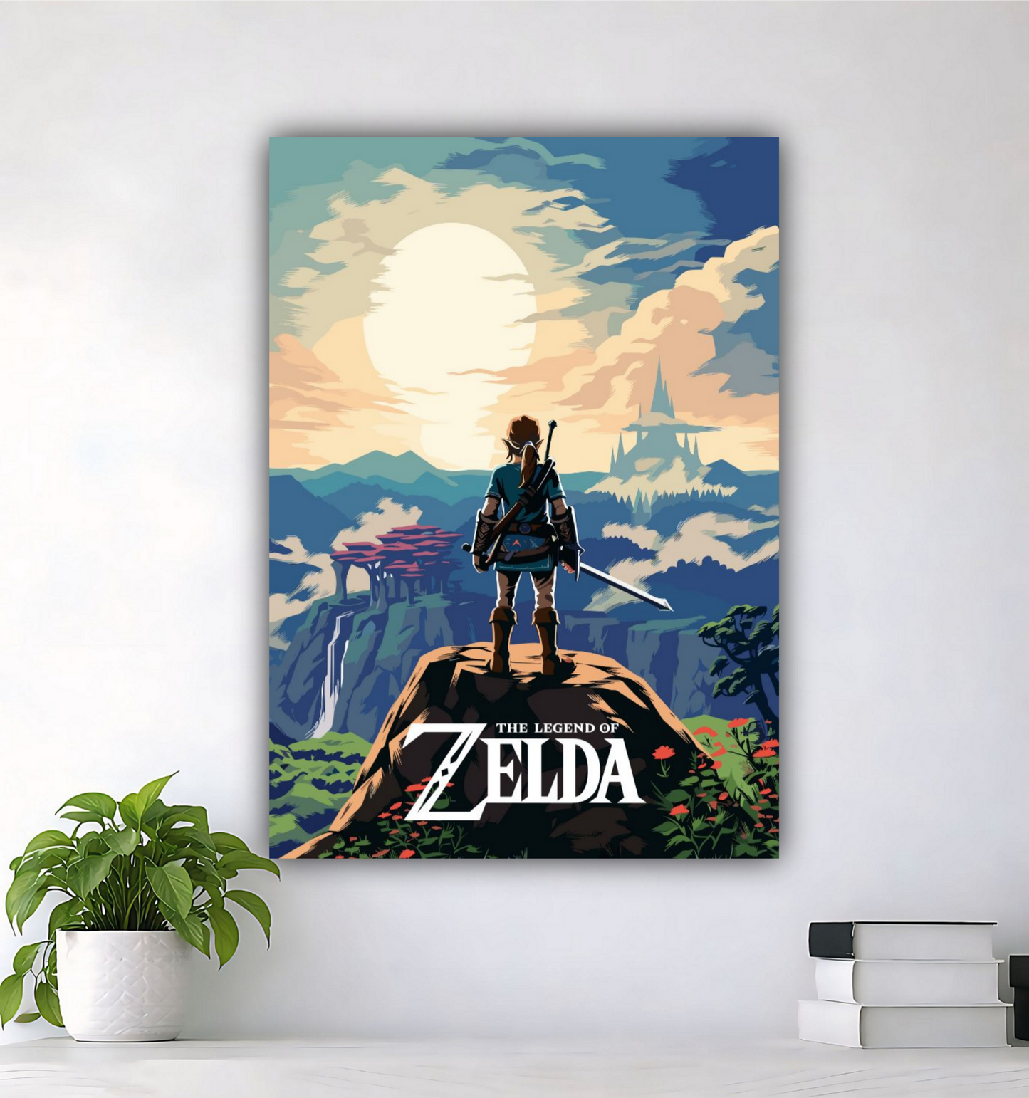 ZELDA LEGEND OF HYRULE || SINGLE POSTER