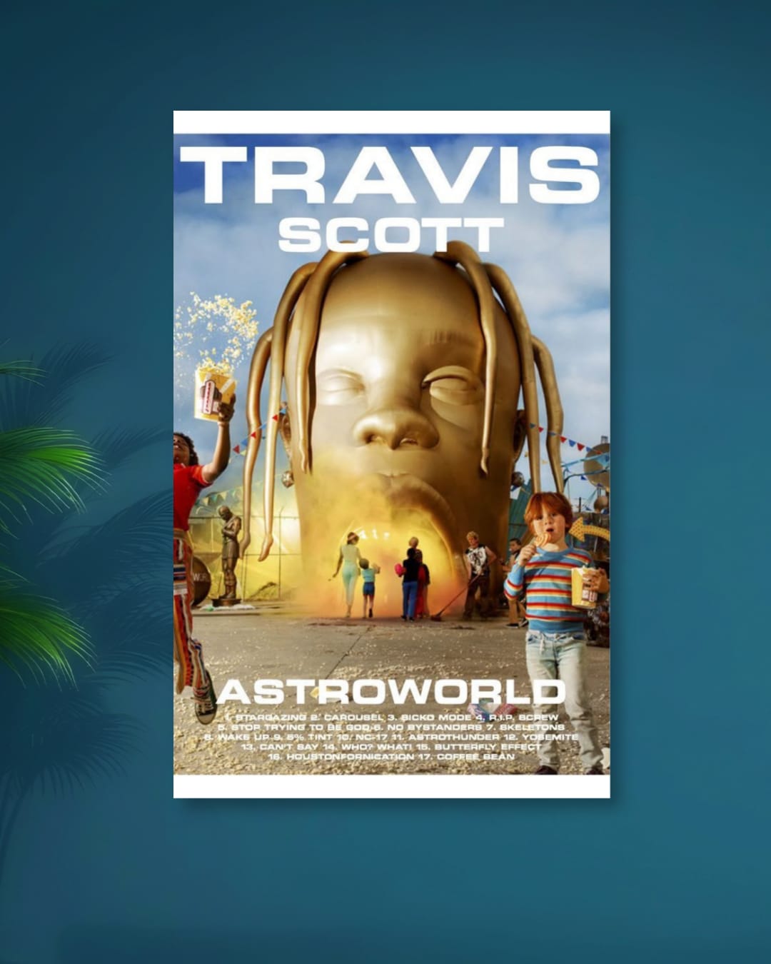 TRAVIS SCOTT| ASTROWORLD | ALBUM COVER